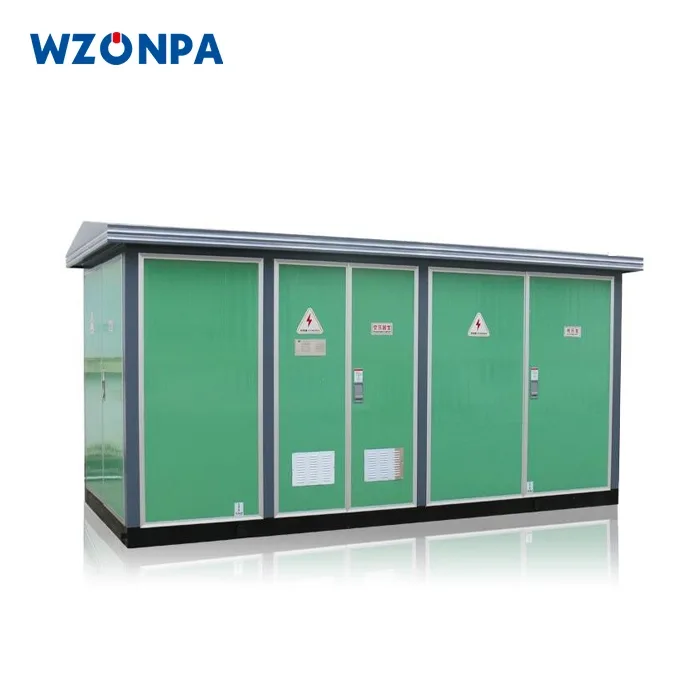 YB-12 0.4 11kv Outdoor European Type Prefabricated Substation